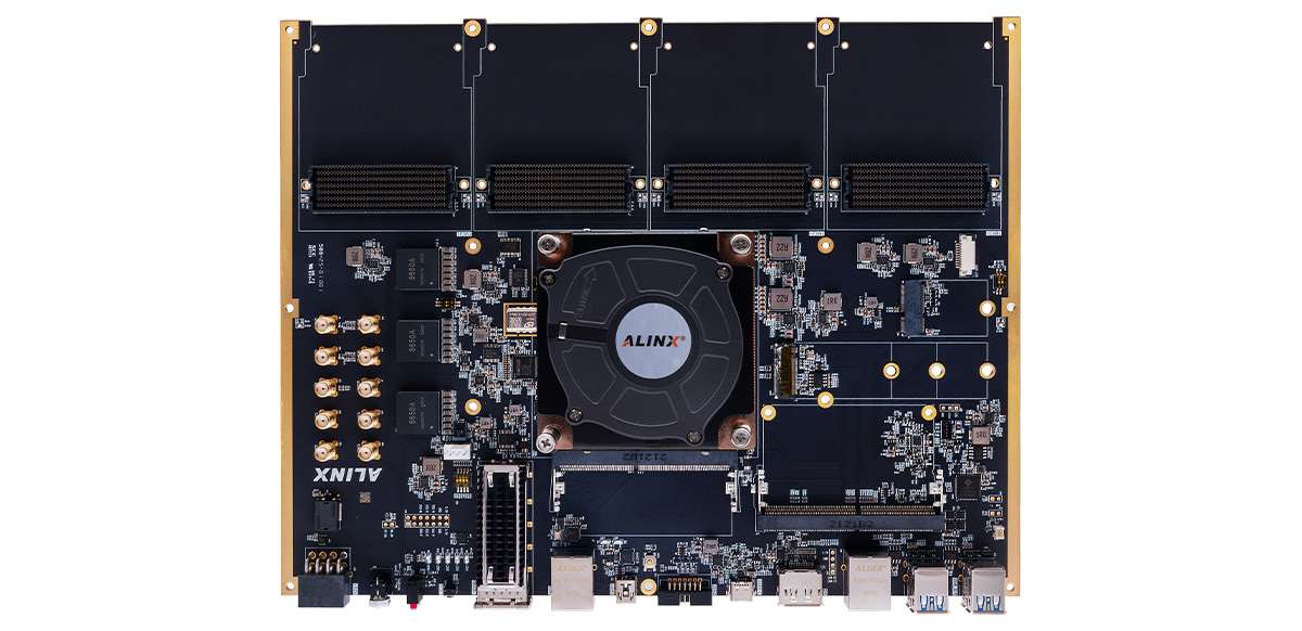 Amd Development Boards ALINX AMD Xilinx Virtex Ultrascale+ XCVU9P FPGA Development Board ...